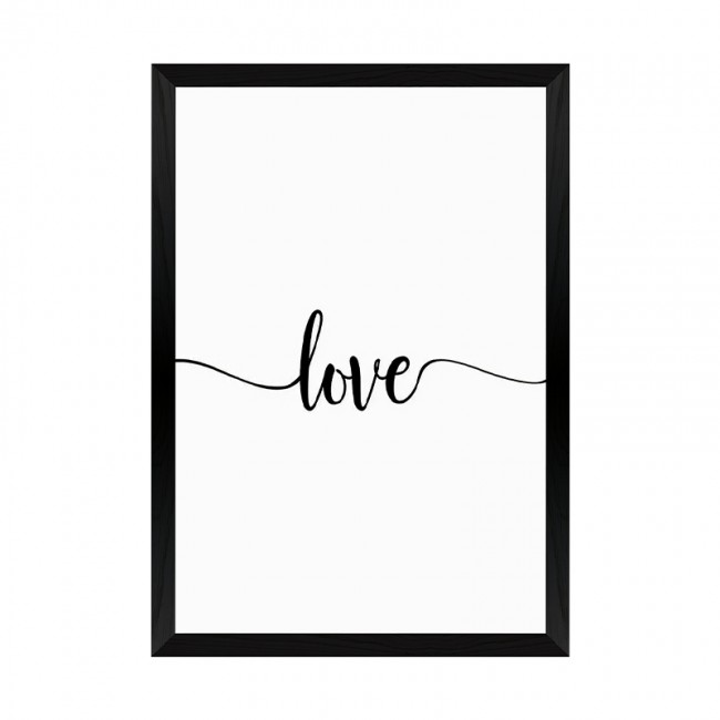 Πίνακας Elyrda pakoworld με ψηφιακή εκτύπωση και πλαίσιο 33x1.5x48εκ