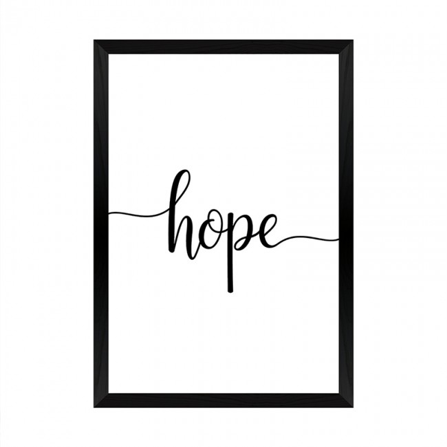 Πίνακας Hopy pakoworld με ψηφιακή εκτύπωση και πλαίσιο 33x1.5x48εκ