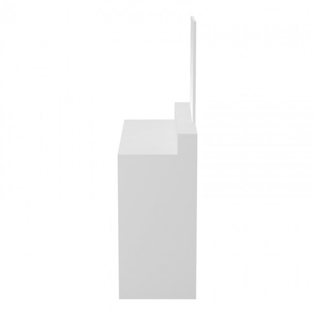 Τουαλέτα κρεβατοκάμαρας Frentsel pakoworld σε λευκή απόχρωση 100x40x140εκ