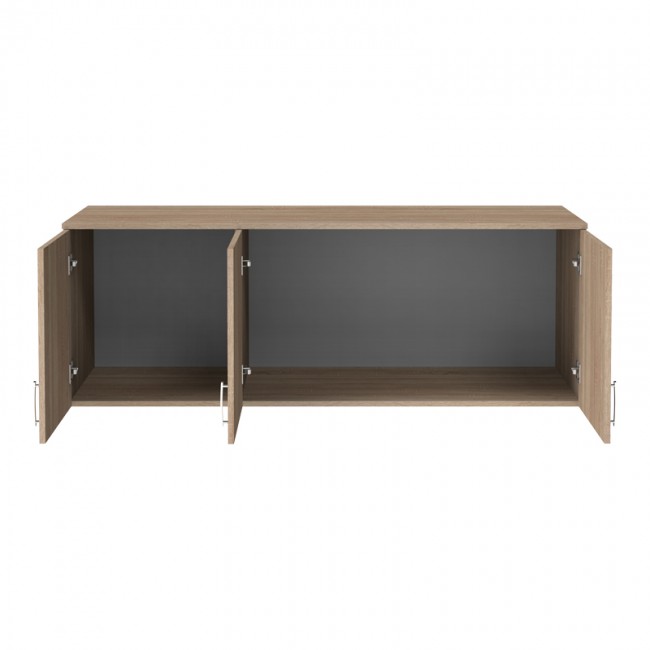 Πατάρι ντουλάπας Royal pakoworld τρίφυλλο sonoma 150x58x53εκ