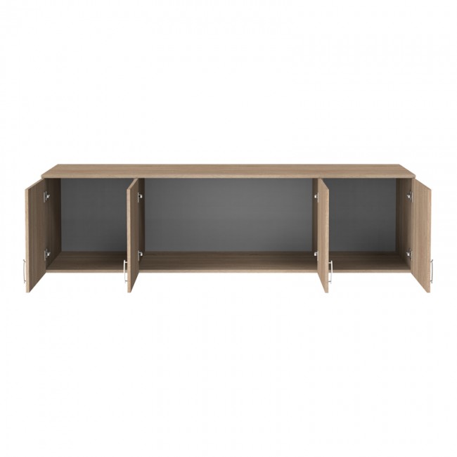 Πατάρι ντουλάπας Royal pakoworld τετράφυλλο sonoma 200x58x53εκ