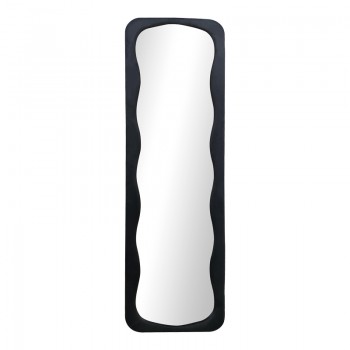Καθρέπτης Lezour pakoworld βελούδο σε μαύρη απόχρωση 50x5x170εκ Καθρέπτης Lezour pakoworld βελούδο σε μαύρη απόχρωση 50x5x170εκ