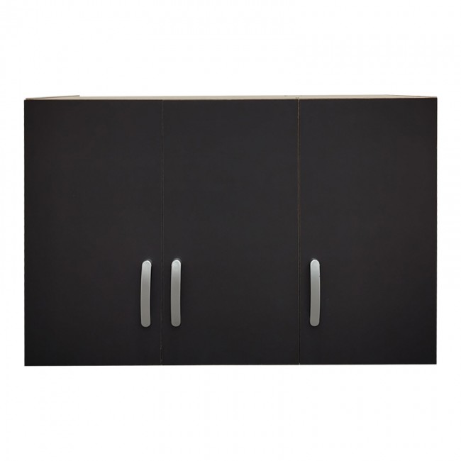 Πατάρι ντουλάπας τρίφυλλο Lego pakoworld σε sonoma-ανθρακί απόχρωση 90x41.5x60εκ