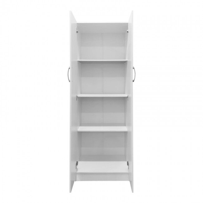 Ντουλάπα δίφυλλη Lego pakoworld σε λευκή απόχρωση 60x42x180εκ Ντουλάπα δίφυλλη Lego pakoworld σε λευκή απόχρωση 60x42x180εκ