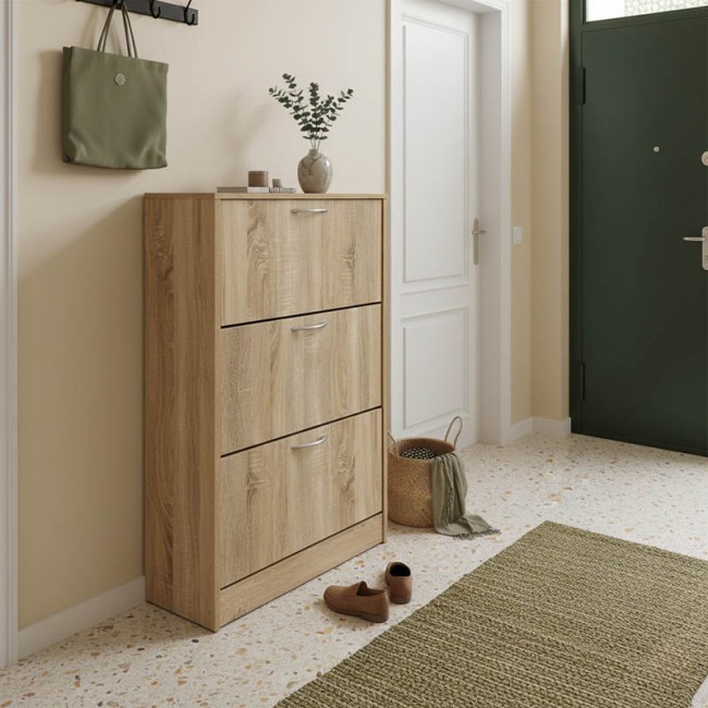 Παπουτσοθήκη Savaz pakoworld σε sonoma απόχρωση 60x24x114εκ Παπουτσοθήκη Savaz pakoworld σε sonoma απόχρωση 60x24x114εκ