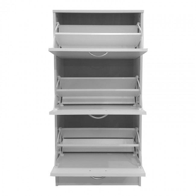 Παπουτσοθήκη Savaz pakoworld σε λευκή απόχρωση 60x24x114εκ Παπουτσοθήκη Savaz pakoworld σε λευκή απόχρωση 60x24x114εκ