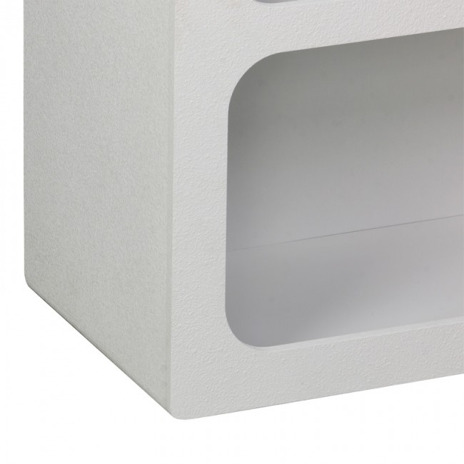 Βιβλιοθήκη-ραφιέρα Emersi pakoworld mdf σε λευκή απόχρωση 70x35x100εκ Βιβλιοθήκη-ραφιέρα Emersi pakoworld mdf σε λευκή απόχρωση 70x35x100εκ