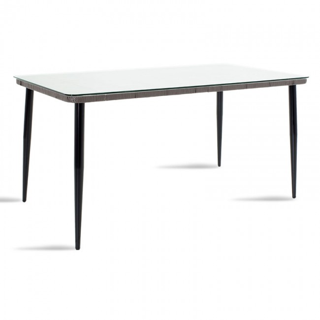 Τραπεζαρία Naoki σετ 7τεμ pakoworld μέταλλο μαύρο pe γκρι. Τραπεζαρία Naoki σετ 7τεμ pakoworld μέταλλο μαύρο pe γκρι.