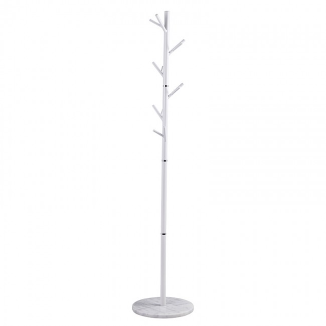 Καλόγερος ρούχων Marietta pakoworld μέταλλο λευκό Φ37x177εκ Καλόγερος ρούχων Marietta pakoworld μέταλλο λευκό Φ37x177εκ