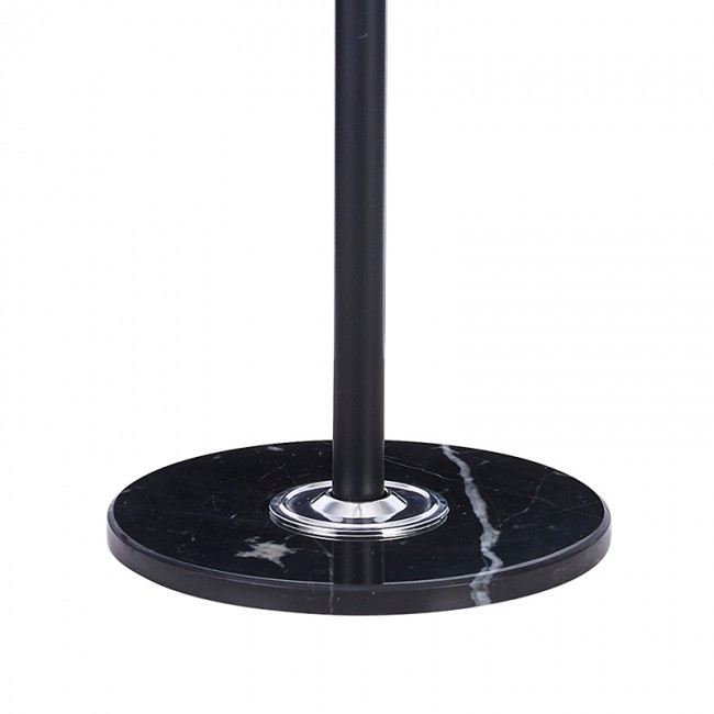 Καλόγερος ρούχων Lorenda pakoworld μέταλλο μαύρο Φ37x175εκ