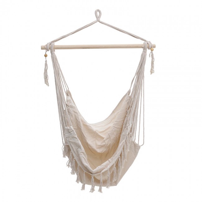 Αιώρα-κούνια κάθισμα Ambition pakoworld ύφασμα μπεζ 100x80x130εκ Αιώρα-κούνια κάθισμα Ambition pakoworld ύφασμα μπεζ 100x80x130εκ