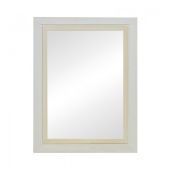 Καθρέπτης Joliene Inart mdf σε λευκή αντικέ-φυσική απόχρωση 60x80x2.1εκ Καθρέπτης Joliene Inart mdf σε λευκή αντικέ-φυσική απόχρωση 60x80x2.1εκ