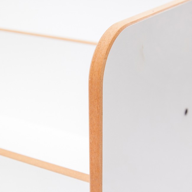 Ραφιέρα Seagull pakoworld λευκό mdf 57x34x70εκ Ραφιέρα Seagull pakoworld λευκό mdf 57x34x70εκ