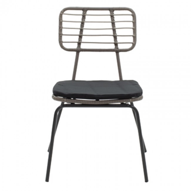 Τραπεζαρία Naoki - Kliton σετ 5τεμ pakoworld ανθρακί αλουμίνιο και μέταλλο σε μαύρη απόχρωση 80x80x74εκ Τραπεζαρία Naoki - Kliton σετ 5τεμ pakoworld ανθρακί αλουμίνιο και μέταλλο σε μαύρη απόχρωση 80x80x74εκ