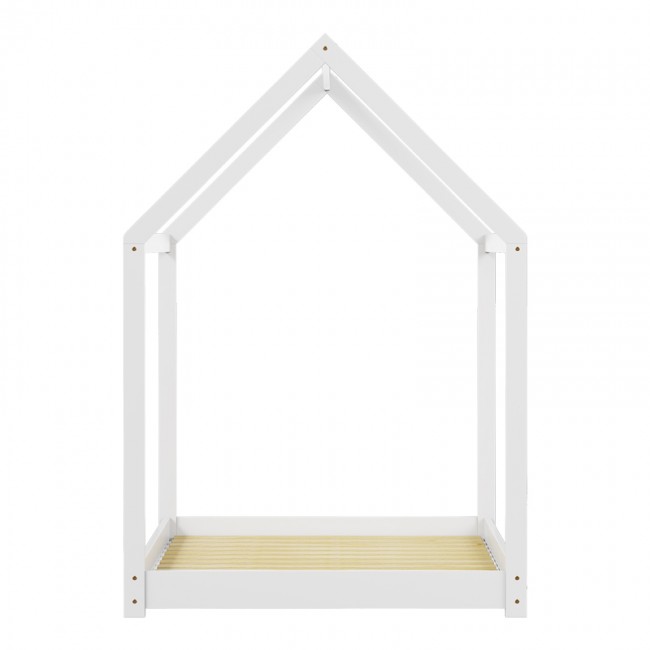 Παιδικό κρεβάτι Nino τ. Montessori pakoworld ξύλο πεύκου σε λευκή απόχρωση 90x190εκ Παιδικό κρεβάτι Nino τ. Montessori pakoworld ξύλο πεύκου σε λευκή απόχρωση 90x190εκ