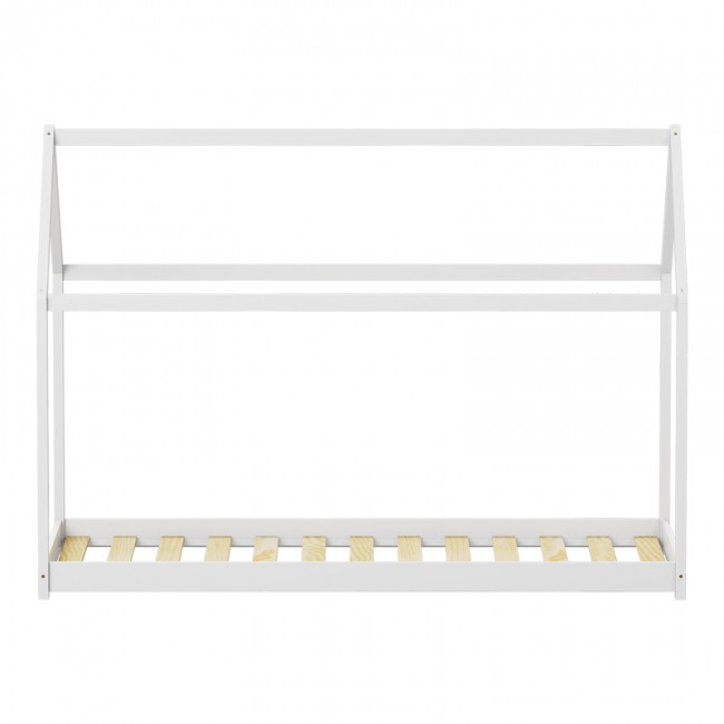 Παιδικό κρεβάτι Nino τ. Montessori pakoworld ξύλο πεύκου σε λευκή απόχρωση 90x190εκ Παιδικό κρεβάτι Nino τ. Montessori pakoworld ξύλο πεύκου σε λευκή απόχρωση 90x190εκ