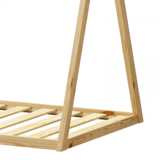 Παιδικό κρεβάτι Lilly τ. Montessori pakoworld ξύλο πεύκου σε φυσική απόχρωση 90x190εκ Παιδικό κρεβάτι Lilly τ. Montessori pakoworld ξύλο πεύκου σε φυσική απόχρωση 90x190εκ