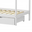 Παιδικό κρεβάτι Mellin τ. Montessori με 2 συρτάρια pakoworld ξύλο πεύκου σε λευκή απόχρωση 90x190εκ Παιδικό κρεβάτι Mellin τ. Montessori με 2 συρτάρια pakoworld ξύλο πεύκου σε λευκή απόχρωση 90x190εκ