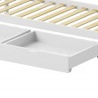 Παιδικό κρεβάτι Mellin τ. Montessori με 2 συρτάρια pakoworld ξύλο πεύκου σε λευκή απόχρωση 90x190εκ Παιδικό κρεβάτι Mellin τ. Montessori με 2 συρτάρια pakoworld ξύλο πεύκου σε λευκή απόχρωση 90x190εκ