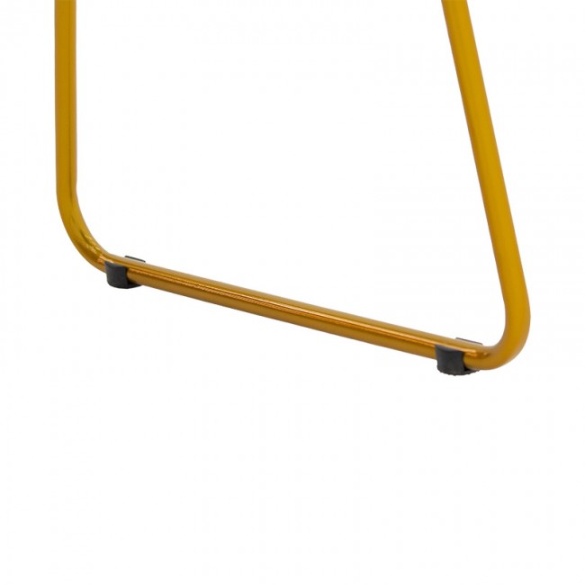 Καρέκλα Amalia pakoworld βελούδο γκρι-χρυσό πόδι Καρέκλα Amalia pakoworld βελούδο γκρι-χρυσό πόδι