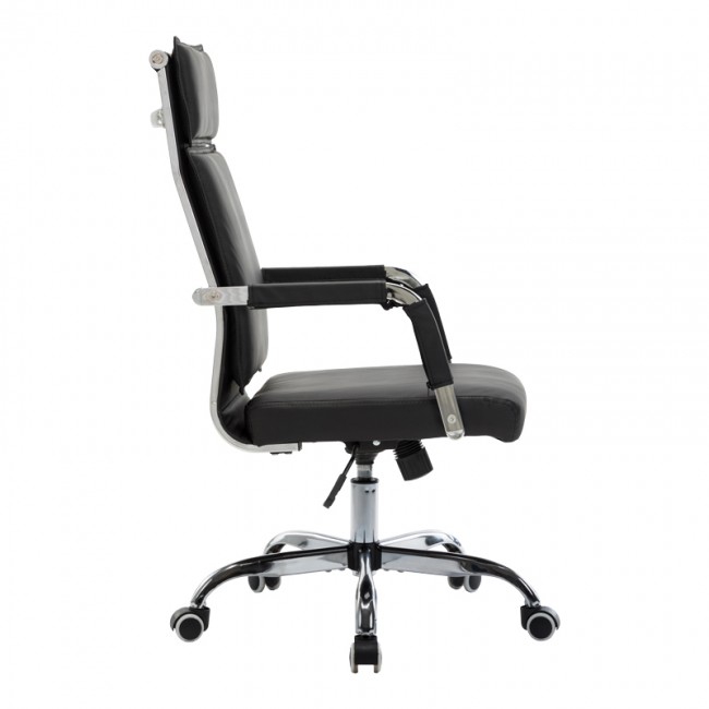 Καρέκλα γραφείου διευθυντη Mavel pakoworld PU μαύρo 55x62x100-110εκ Καρέκλα γραφείου διευθυντη Mavel pakoworld PU μαύρo 55x62x100-110εκ