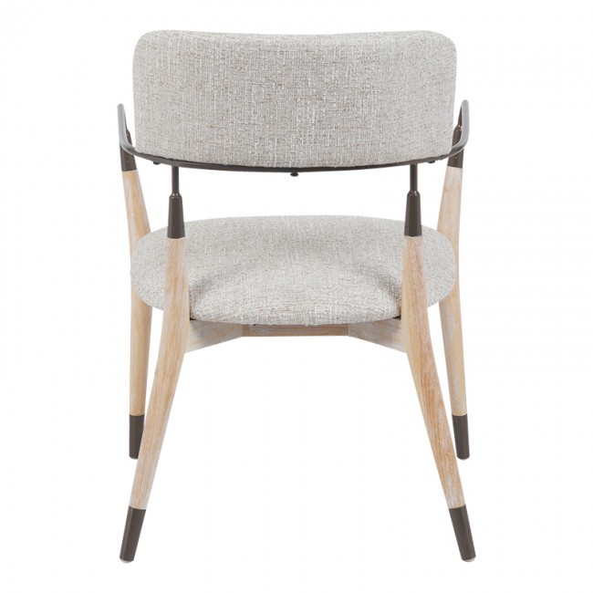 Πολυθρόνα Sentana pakoworld μέταλλο-ξύλο και ύφασμα σε μπεζ-καφέ απόχρωση 56.5x56x79εκ Πολυθρόνα Sentana pakoworld μέταλλο-ξύλο και ύφασμα σε μπεζ-καφέ απόχρωση 56.5x56x79εκ