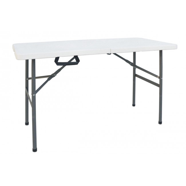 Τραπέζι catering Rodeo pakoworld πτυσσόμενο-βαλίτσα λευκό 122x60x74εκ Τραπέζι catering Rodeo pakoworld πτυσσόμενο-βαλίτσα λευκό 122x60x74εκ