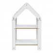 Ραφιέρα τ. Montessori Zoilen pakoworld λευκό-ροζ mdf 50x30x80εκ
