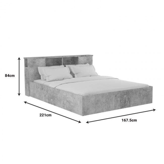 Φοιτητικό πακέτο επίπλων υπνοδωματίου OLYMPUS B pakoworld σετ 5τεμ σε antique ανθρακί απόχρωση Φοιτητικό πακέτο επίπλων υπνοδωματίου OLYMPUS B pakoworld σετ 5τεμ σε antique ανθρακί απόχρωση