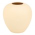 Βάζο Vegen pakoworld κεραμικό σε εκρού απόχρωση Φ22x24εκ