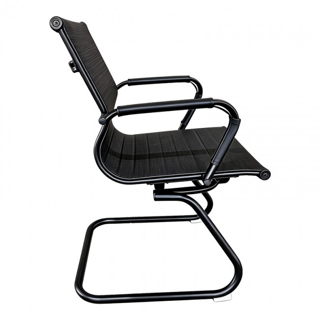 Καρέκλα γραφείου επισκέπτη Valter pakoworld pu μαύρο 55.5x48x88εκ Καρέκλα γραφείου επισκέπτη Valter pakoworld pu μαύρο 55.5x48x88εκ