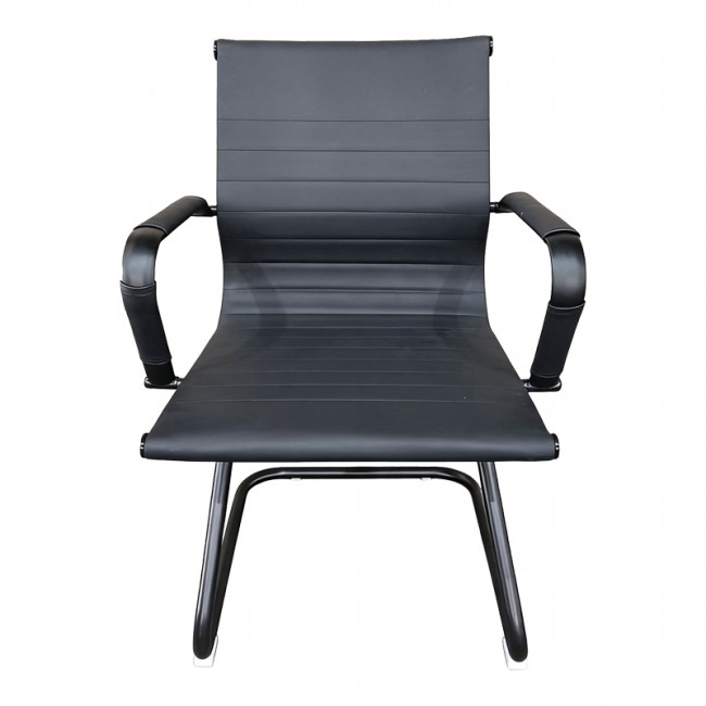 Καρέκλα γραφείου επισκέπτη Valter pakoworld pu μαύρο 55.5x48x88εκ Καρέκλα γραφείου επισκέπτη Valter pakoworld pu μαύρο 55.5x48x88εκ