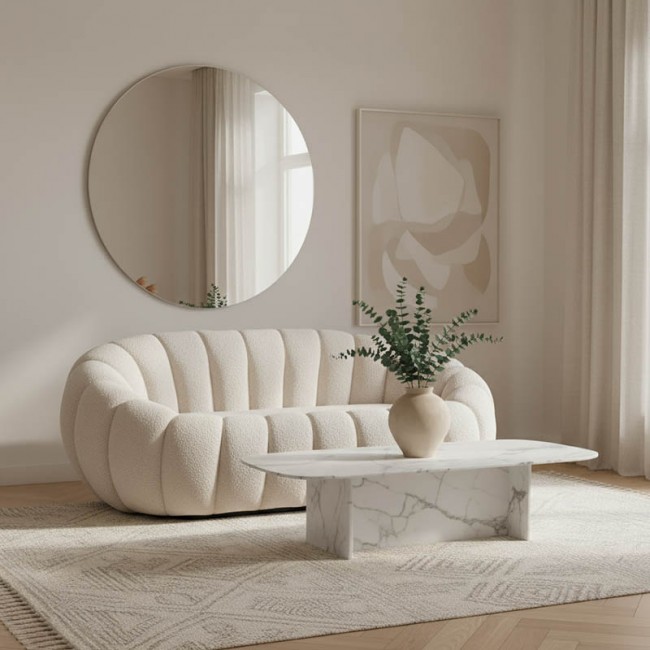 Καναπές 2θέσιος Yannick pakoworld μπουκλέ ύφασμα σε μπεζ απόχρωση 148x92x62εκ Καναπές 2θέσιος Yannick pakoworld μπουκλέ ύφασμα σε μπεζ απόχρωση 148x92x62εκ