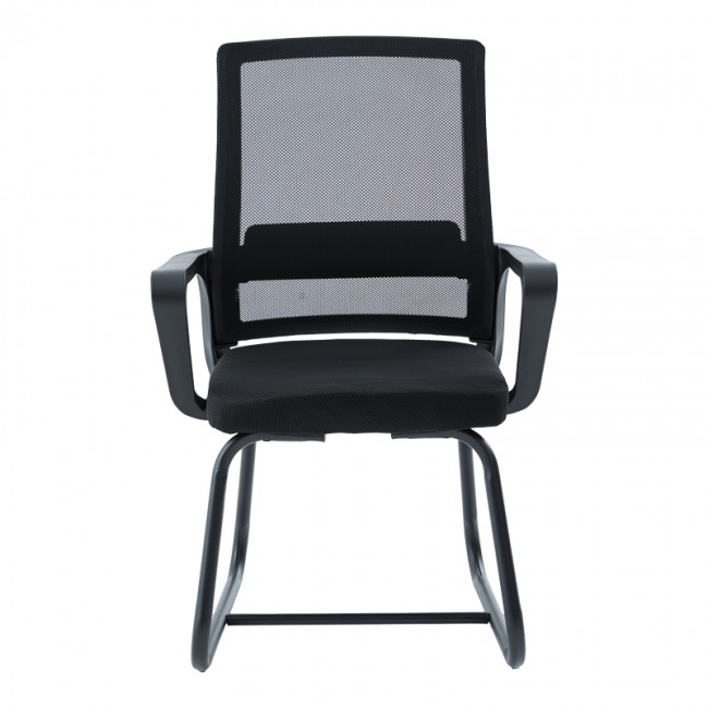 Καρέκλα επισκέπτη Palma pakoworld mesh μαύρο 46x52x94εκ