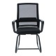 Καρέκλα επισκέπτη Palma pakoworld mesh μαύρο 46x52x94εκ
