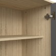 Μπουφές Billie pakoworld sonoma-ανθρακί149x40x77εκ