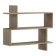 Ραφιέρα τοίχου Paralel pakoworld sonoma 70x22x65,5εκ