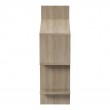 Ραφιέρα τοίχου Paralel pakoworld sonoma 70x22x65,5εκ