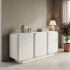 Μπουφές Kooldio pakoworld mdf λευκό 120x37.5x69εκ