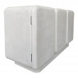 Μπουφές Kooldio pakoworld mdf λευκό 120x37.5x69εκ
