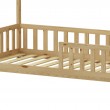 Παιδικό κρεβάτι Bambie με κιγκλίδωμα τ. Montessori pakoworld ξύλο πεύκου σε φυσική απόχρωση 90x190εκ Παιδικό κρεβάτι Bambie με κιγκλίδωμα τ. Montessori pakoworld ξύλο πεύκου σε φυσική απόχρωση 90x190εκ