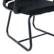 Καρέκλα επισκέπτη Palma pakoworld mesh μαύρο 46x52x94εκ