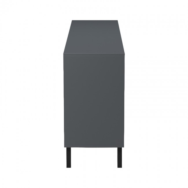 Μπουφές Tuscany pakoworld sonoma-ανθρακί 180x40x78.6εκ