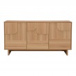 Μπουφές Jenfia pakoworld mdf σε φυσική απόχρωση 150x39x75,5εκ