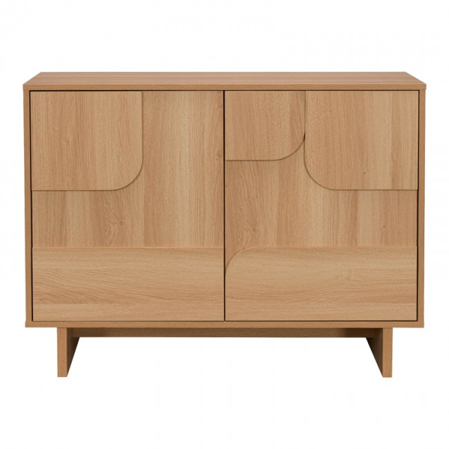 Μπουφές Jenfia pakoworld mdf σε φυσική απόχρωση 101,2x39x75,5εκ