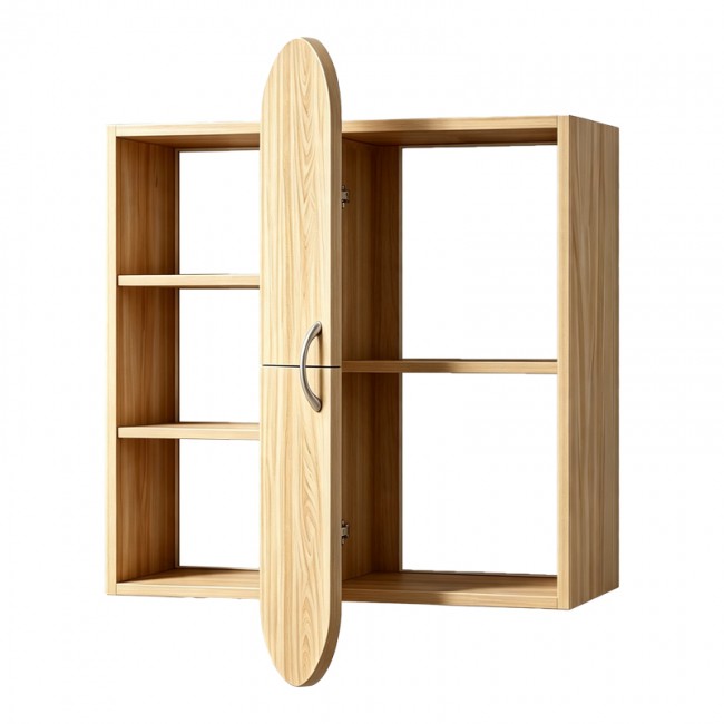 Ραφιέρα τοίχου Jonna pakoworld sonoma MDF 60x10x80εκ Ραφιέρα τοίχου Jonna pakoworld sonoma MDF 60x10x80εκ
