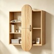 Ραφιέρα τοίχου Jonna pakoworld sonoma MDF 60x10x80εκ Ραφιέρα τοίχου Jonna pakoworld sonoma MDF 60x10x80εκ