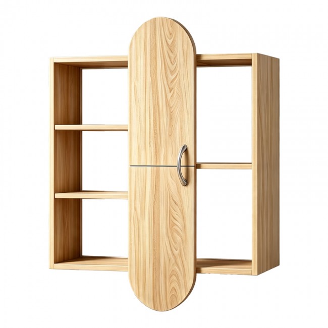 Ραφιέρα τοίχου Jonna pakoworld sonoma MDF 60x10x80εκ Ραφιέρα τοίχου Jonna pakoworld sonoma MDF 60x10x80εκ